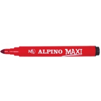 Alpino Pack de 12 Rotuladores Gruesos Maxi, Punta de 6mm