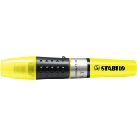 Stabilo Iluminator Marcador Fluorescente, Grip, Trazo 2-5mm, Amarillo