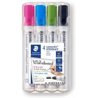 Pack de 4 Marcadores Staedtler Lumocolor 351 para Pizarra Blanca