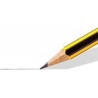 Staedtler Noris 122 Lápiz con Goma, Dureza HB