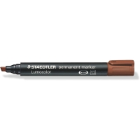 Staedtler Lumocolor 350 Rotulador Permanente, Punta 2-5 mm, Marron