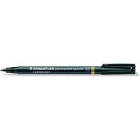 Staedtler Lumocolor Permanent Special 319 Rotulador Permanente, Punta de 1mm, Negro