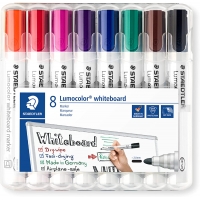 Staedtler Lumocolor 351 Pack de 8 Marcadores para Pizarra Blanca
