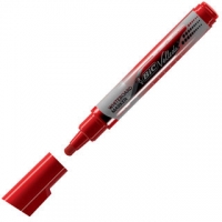 Bic Velleda Tank Marcador para Pizarra, Punta Ancha, Tinta Liquida, Borrado facil, Rojo