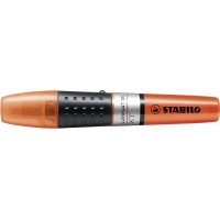 Stabilo Iluminator Marcador Fluorescente, Grip, Trazo 2-5mm, Naranja