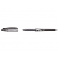 Pilot Boligrafo de Gel Borrable Frixion Point, Punta Fina de Aguja 0.5mm, Trazo 0.25mm, Grip, Negro