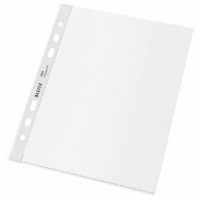 Leitz Recycle Funda A5, Plastico Reciclado, Compensacion de Co2, 100% Reciclable, Transparente