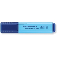 Staedtler Textsurfer Classic 364 Marcador Fluorescente, Punta Biselada, Trazo 1-5mm, Azul