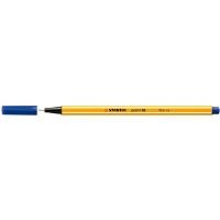 Stabilo Point 88 Rotulador de Punta Fina de Fibra, Trazo de 0.4 mm, Azul Oscuro