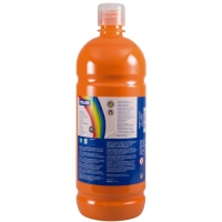 Milan Botella de Tempera 1000ml Color Naranja