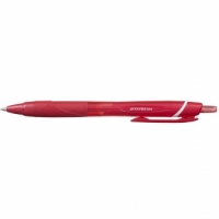 Uni-ball Jet Stream Sport Colores Boligrafo Retractil, Punta 0.7 mm, Secado Instantaneo, Rojo