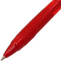 Uni-ball Jet Stream Sport Colores Boligrafo Retractil, Punta 0.7 mm, Secado Instantaneo, Rojo