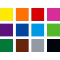Pack de 12 Rotuladores Staedtler 371 Punta de Pincel Suave, Colores Vivos y Brillantes