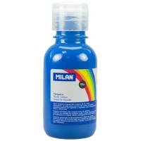 Milan Botella de Tempera 125ml Color Cian