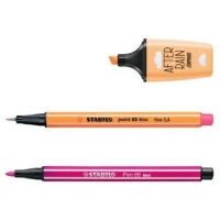 Stabilo Pastellove Pack de 18 Marcadores y Rotuladores, 6 Rotuladores Premium Pen 68 Mini, 6 Rotuladores Point 88 Mini y 6 Rotu
