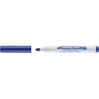 Edding 661 Rotulador para Pizarra Blanca, Trazo 1-2mm, Tinta Pigmentada, Azul