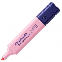 Staedtler Textsurfer Classic 364 Pastel Marcador Fluorescente, Punta Biselada, Trazo 1-5mm, Carmin Claro