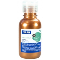 Milan Botella de Tempera 125ml Color Cobre
