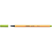 Stabilo Point 88 Rotulador de Punta Fina de Fibra, Trazo de 0.4 mm, Verde Manzana