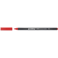 Edding 1300 Rotulador, Trazo 2 mm, Rojo