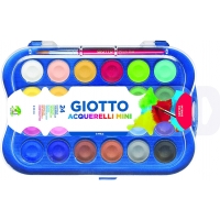 Giotto Pack de 24 Acuarelas Mini 23mm. Colores Luminosos 
