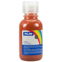 Milan Botella de Tempera 125ml Color Marron