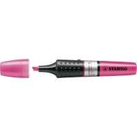 Stabilo Iluminator Marcador Fluorescente, Grip, Trazo 2-5mm, Rosa