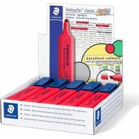 Staedtler Textsurfer Classic 364 Marcador Fluorescente, Punta Biselada, Trazo 1-5mm, Bermellon