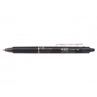 Pilot Boligrafo de gel borrable retractil Frixion Clicker, Punta 0.7mm, Trazo 0.4mm, Grip, Negro