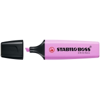 Stabilo Boss 70 Pastel Marcador Fluorescente, Trazo 2-5mm, Fucsia Helado