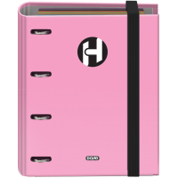 Dohe Serie Icon Carpeta de 4 Anillas Formato A5 con Recambio 100H