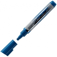 Bic Velleda Tank Marcador para Pizarra, Punta Ancha, Tinta Liquida, Borrado facil, Azul