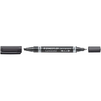 Staedtler Lumocolor 348 Pack de 4 Rotuladores Permanentes de Doble Punta