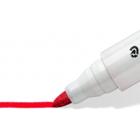 Staedtler Lumocolor 351 Rotulador para Pizarra, Trazo 2mm, Rojo