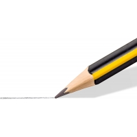 Staedtler Noris 183 Pack de 3 Lapices de Grafito Triangulares, Dureza 2HB