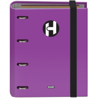 Dohe Serie Icon Carpeta de 4 Anillas Formato A5 con Recambio 100H