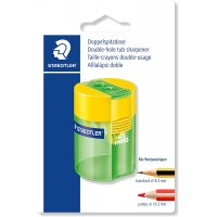 Staedtler 512 Sacapuntas de Plástico Doble con Deposito