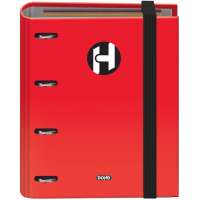 Dohe Serie Icon Carpeta de 4 Anillas Formato A5 con Recambio 100H