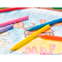 Bic Kids Plastidecor Caja de 36 Lapices de Cera, No Mancha