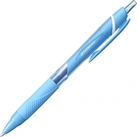 Uni-ball Jet Stream Sport Colores Boligrafo Retractil, Punta 0.7 mm, Secado Instantaneo, Azul Claro