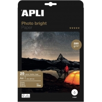 Apli Papel Fotografico Photobright A4 280g 25 Hojas