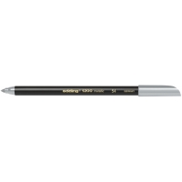 Edding 1200 Rotulador, Trazo 1mm, Plata