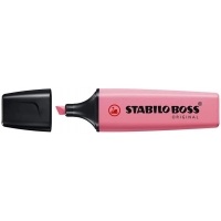 Stabilo Boss 70 Pastel Marcador Fluorescente, Trazo 2-5mm, Rosa Cerezo en Flor