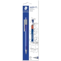 Staedtler Graphite 777 - PACK de Portaminas 0.5mm + 1 Tubo de Minas HB