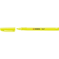 Stabilo Flash Marcador Fluorescente de Bolsillo, Trazo 1-3.5mm, Amarillo