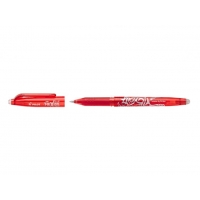 Pilot Frixion Ball Boligrafo de Gel Borrable, Punta 0.7mm, Trazo 0.4mm, Grip, Rojo