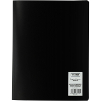 Carpeta con 60 Fundas, A4, Negro