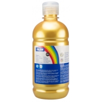 Milan Botella de Tempera 500ml Color Oro