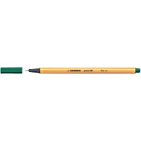 Stabilo Point 88 Rotulador de Punta Fina de Fibra, Trazo de 0.4 mm, Verde Pino