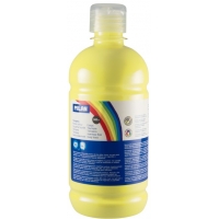 Milan Botella de Tempera 500ml Color Amarillo Limon